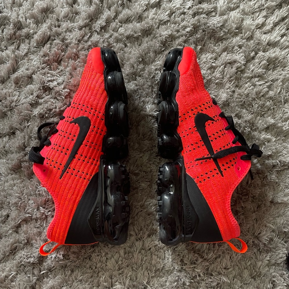 Air VaporMax Flyknit 3 GS 'Flash Crimson Black'